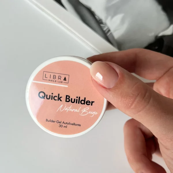 Quick Builder - Natural Beige - Self Levelling Builder Gel - 30ml – Bild 2
