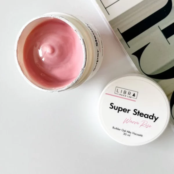 Super Steady - Warm Rose - High Viscosity Builder Gel - 30ml