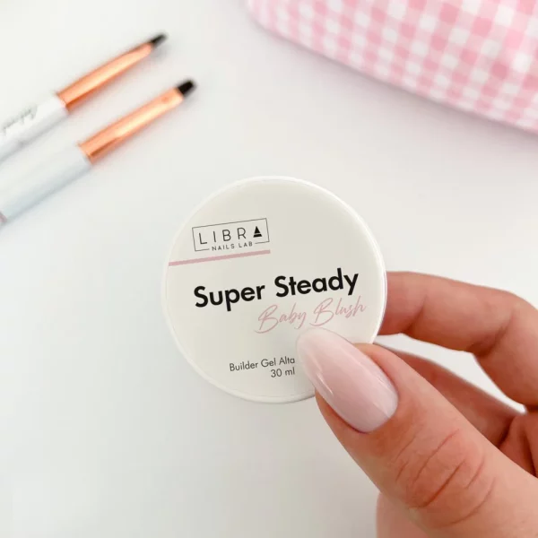Super Steady – Baby Blush – Aufbaugel mit hoher Viskosität – 30 ml – Bild 5